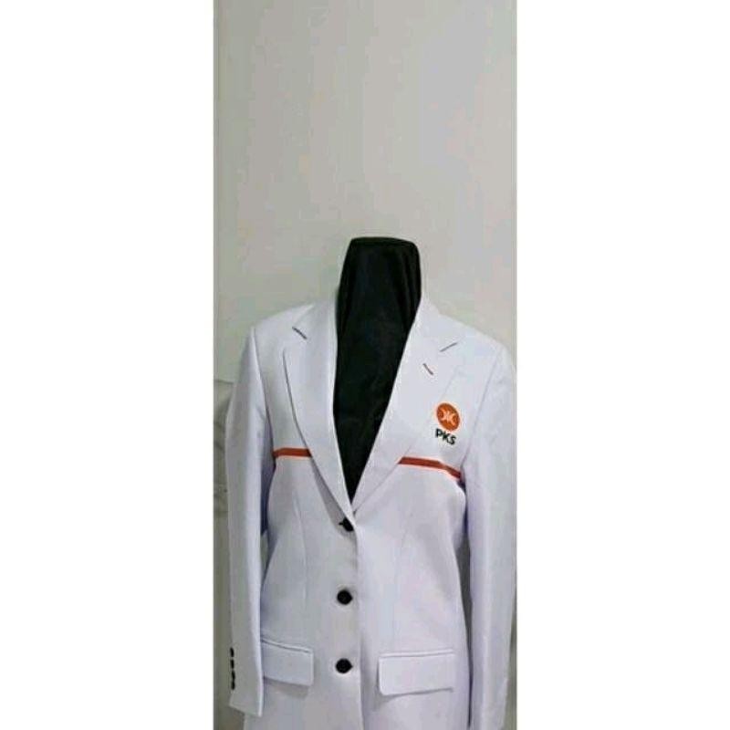 Jas Partai Pks / Blazer Seragam Partai / Jas Formal Partai ( Sudah Termasuk Logo ) Termurah Best Qua