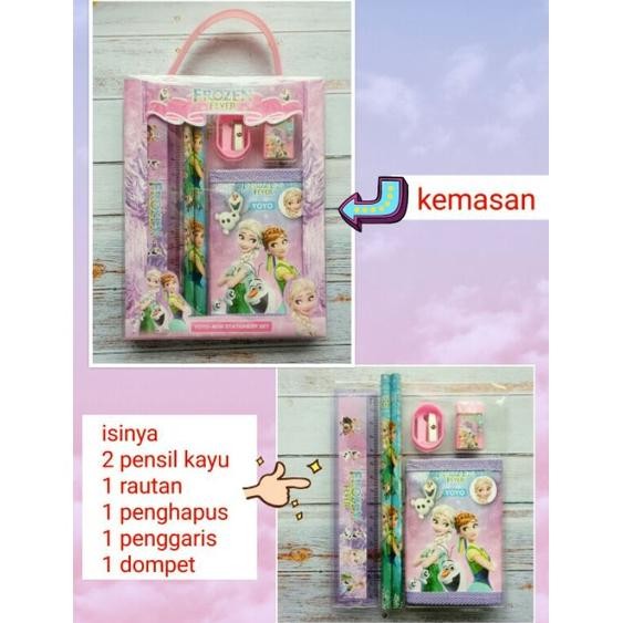 

Stationery set / paket alat tulis / study studi set karakter DiM