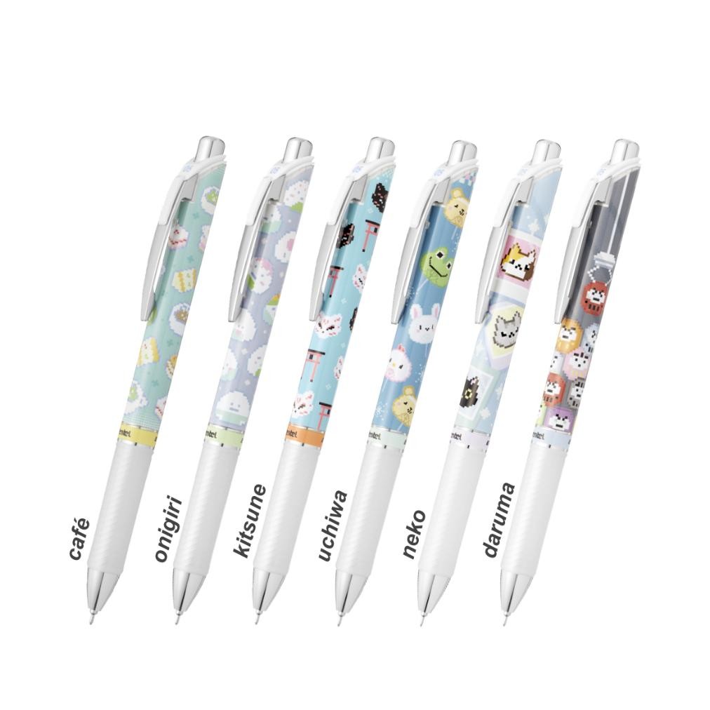 

Pulpen Gel Pentel Energel Kawaii Pixel DiM