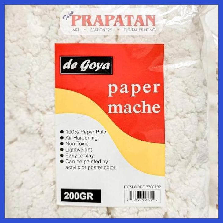 

( SEKOLAH / LUKIS ) DISCOUNT DE GOYA PAPER MACHE AIR HARDENING | BUBUR KERTAS (SENI / MENGGAMBAR / ART / KERAJINAN ) GOOD QUALITY