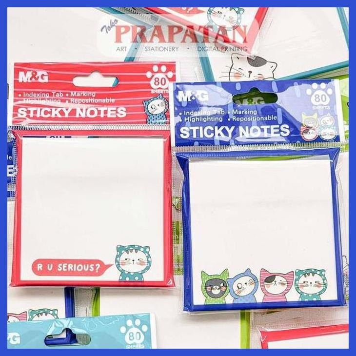 

( SEKOLAH / LUKIS ) SALE M&G SO MANY CATS STICKY NOTES YS-377 | NOTES MEMO TEMPEL (SENI / MENGGAMBAR / ART / KERAJINAN ) PACKING AMAN