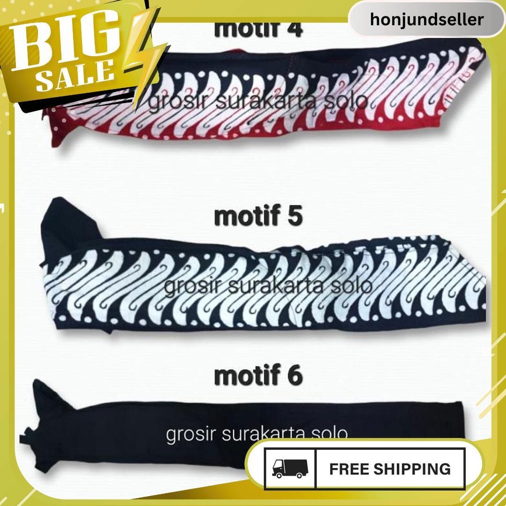 Udeng Jadi Motif Jawa Timuran Termurah