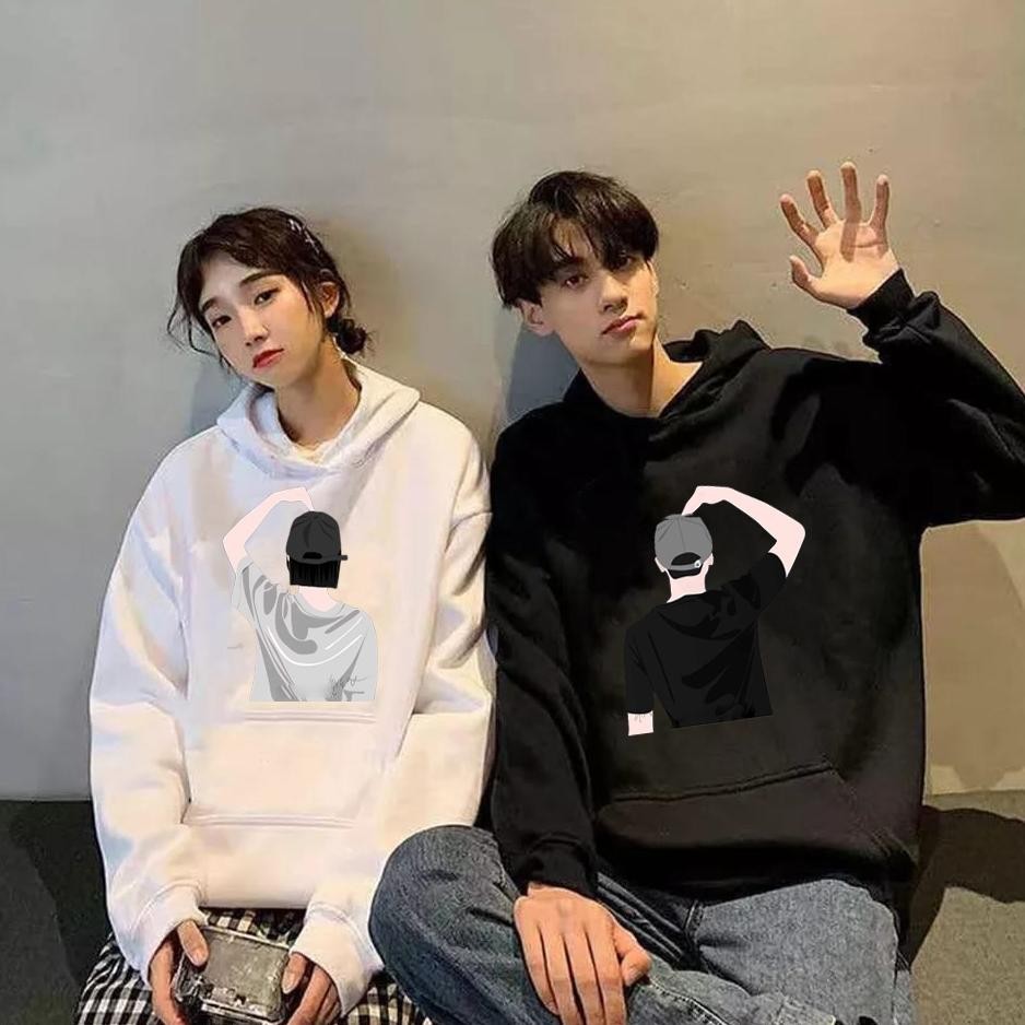 Switer Pria Wanita Couple / Sweater Hoodie Couple Love Korea Sweater Hoodie Ulzzang Hoodie Couple Lo