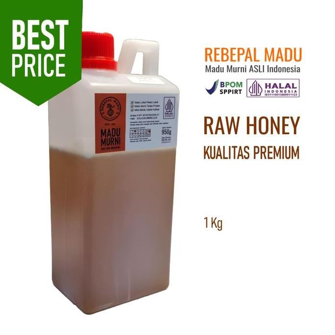 

NEW Rebepal Madu Murni Asli Indonesia Premium Honey - 1 kg READY