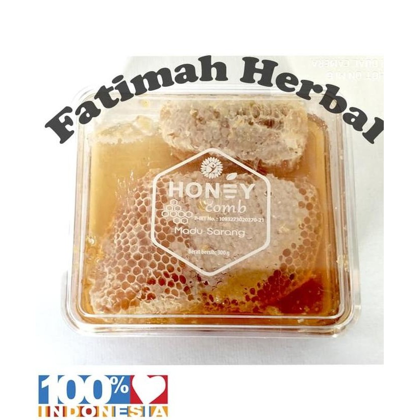 

NEW Honeycomb Sarang Lebah Madu Manis Asli 500gr - Siap Makan READY