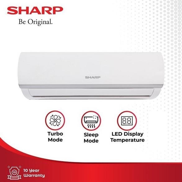 NEW AC SHARP AH-A 05 BEY 0,5PK 1/2PK R32 LOW WATT UNIT ONLY [terbaik][terlaris]