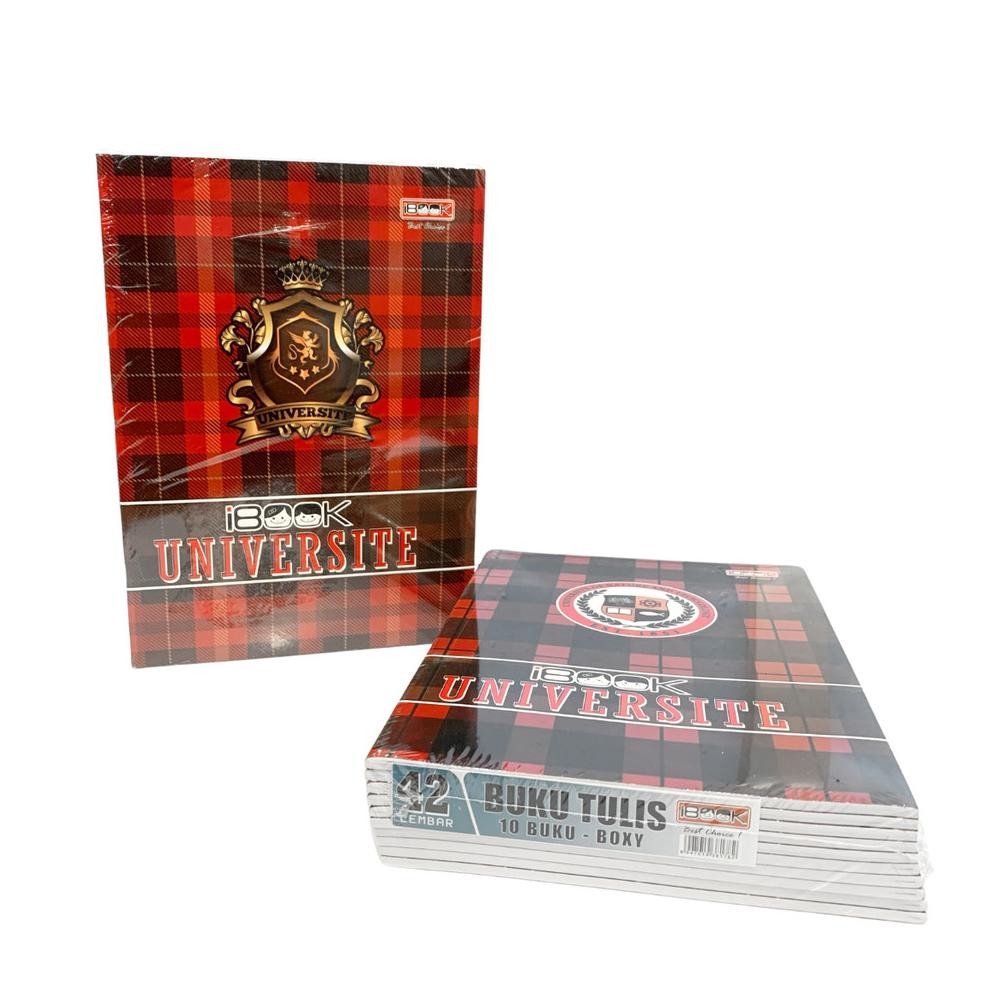 

Buku Tulis Boxy 42 Lembar Ibook - Buku Tulis Sekolah Ukuran BigBoss (1 Pak Isi 10 Lembar)