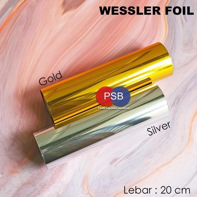 Prada Foil / Kertas Prada / Prada Roll Lebar 20 cm