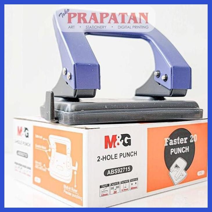 

( SEKOLAH / LUKIS ) PROMO PEMBOLONG KERTAS M&G FASTER 20 ABS92715 | 2 HOLE PUNCH (SENI / MENGGAMBAR / ART / KERAJINAN ) PRIVASI AMAN
