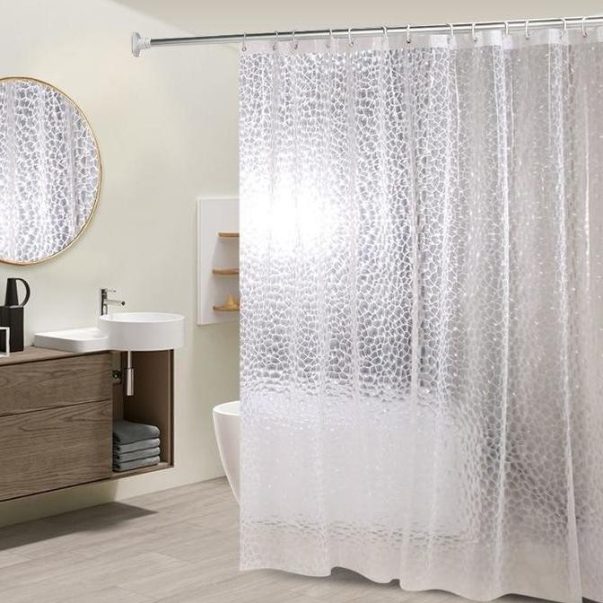 TIRAI KAMAR MANDI ANTI AIR 180X200CM / 3D TIRAI MANDI TIRAI / TIRAI SHOWER CURTAIN / TIRAI KAMAR MAN