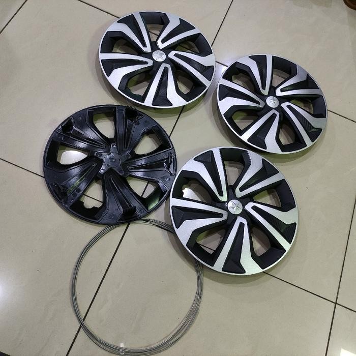 1 Set Cover Dop Velg Tutup Dop Velg Roda Universal Mobil Ring 14" Avanza Xenia Mobilio Original Dan 