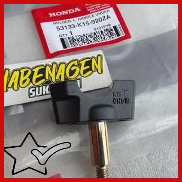 [HBA] RAISER DUDUKAN KLEM STANG STIR SETANG SETIR HONDA CBR CB150R CB 150 R LED SET KOMPLIT ORI BARU