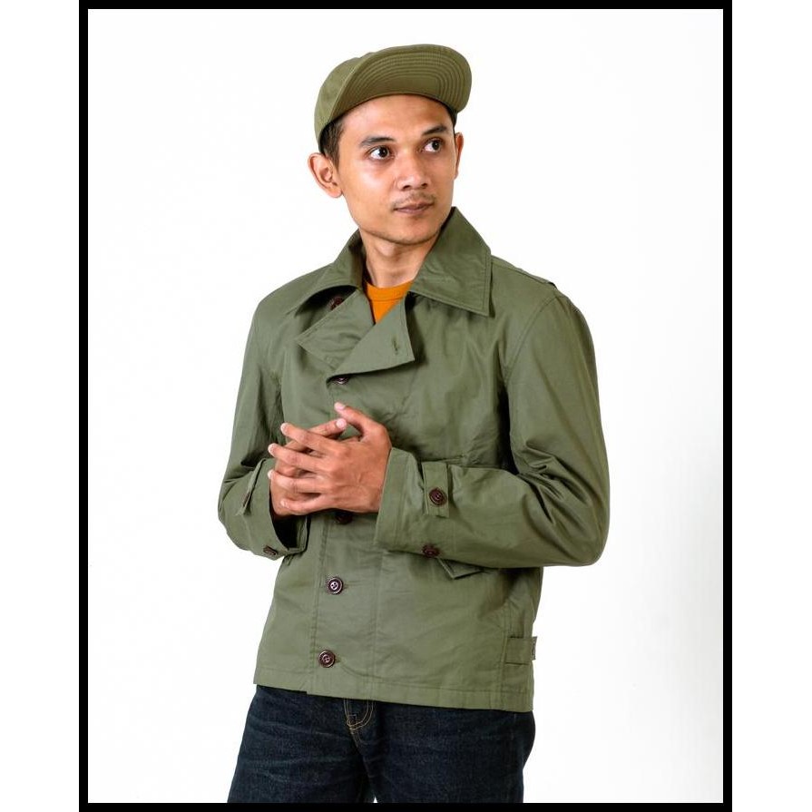 Terlaris Parsons Field Jacket - Olive Best Seller