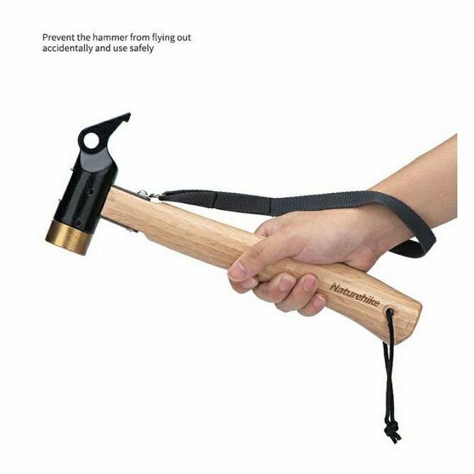 ''Terlaris" Camping Hammer Naturehike Nh20Pj083 Palu Serbaguna Murah