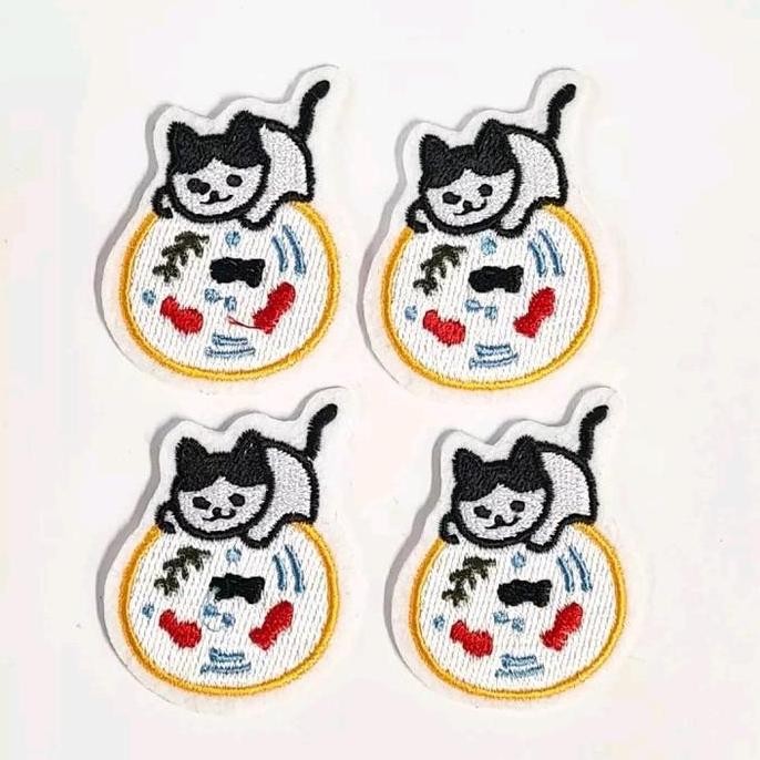 

{{{{}}] patch cat n red fish