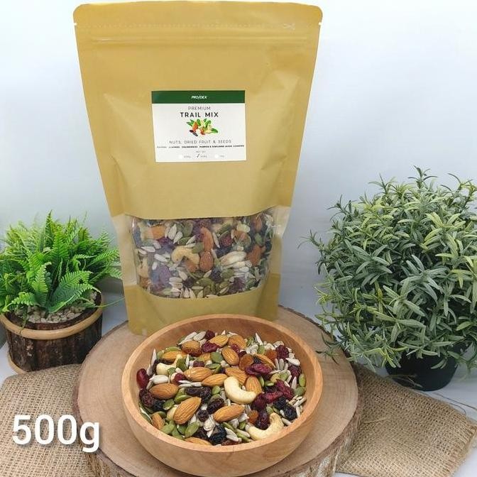 

Prodex Trail Mix 500G - Kacang, Biji-Bijian, Buah Kering - Sehat, Diet Kualitas Terbaik Harga Termurah
