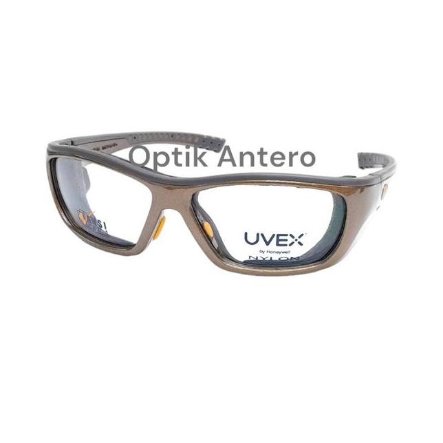 Kacamata Safety Minus Prescrition Safety Glasses Uvex Sw 07 Brown