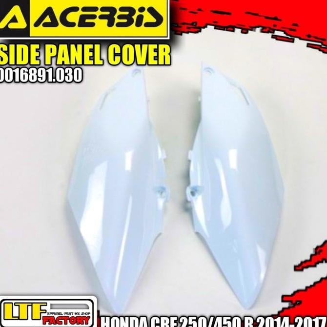Ready stock] HONDA CR - CRE CRF 250 450 F R 2013 2014 2015 2016 2017 - ACERBIS SIDE PANEL COVER BODY