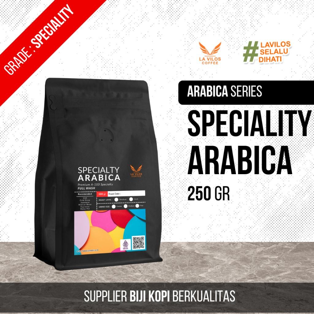 

La Vilos - Speciality Arabica - 250Gr Termurah Best Quality 100% Original