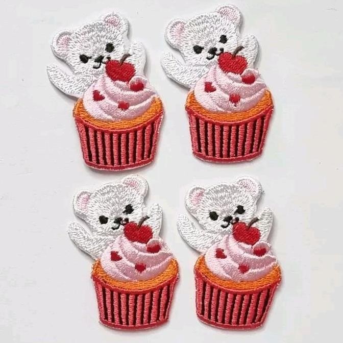 

Produk Terbaik] patch animal cake, racoon, pinguin, bear, hedgehog, sea lion, cat