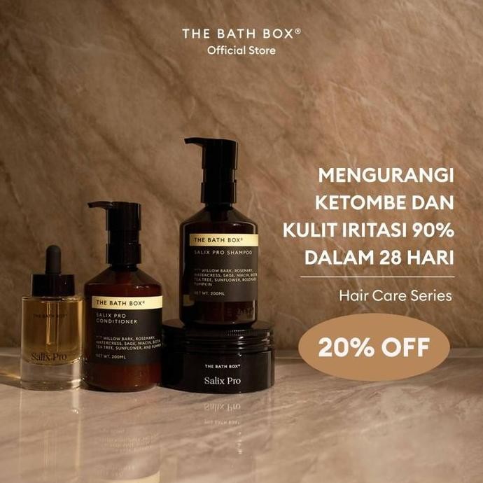 The Bath Box Salix Pro Shampoo / Conditioner / Scalp Treatment