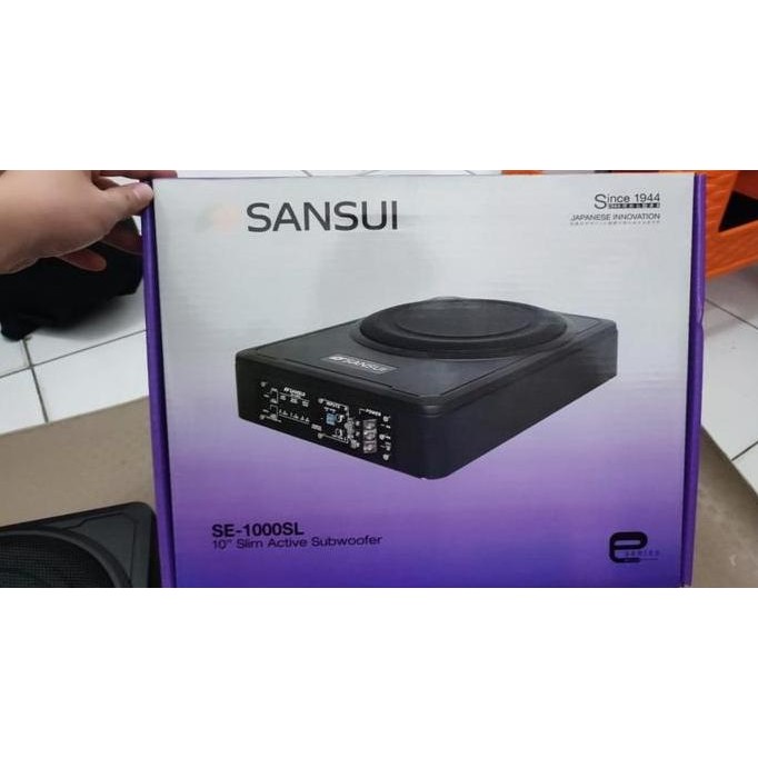 ready  Subwofer Kolong Sansui / Basstube / Sansui SA-FA1100 10 Inch
