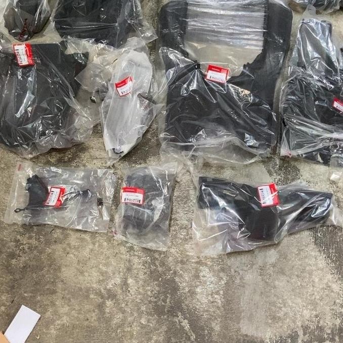 ORIGINAL AHM paket satu set full cover bodi body kasar honda beat awal lama old karbu ori original A