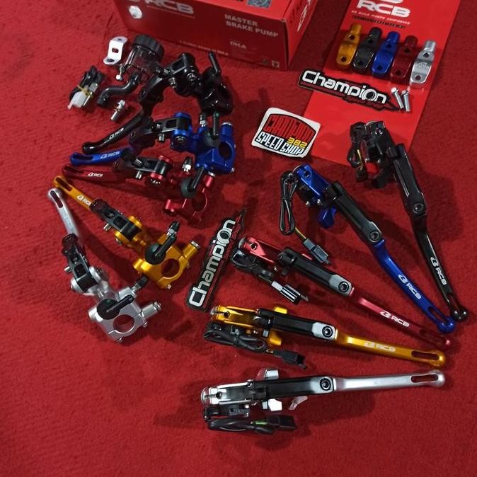 Paket Master Rem Handle Kopling Racing Boy RCB S1 14mm ORI Universal