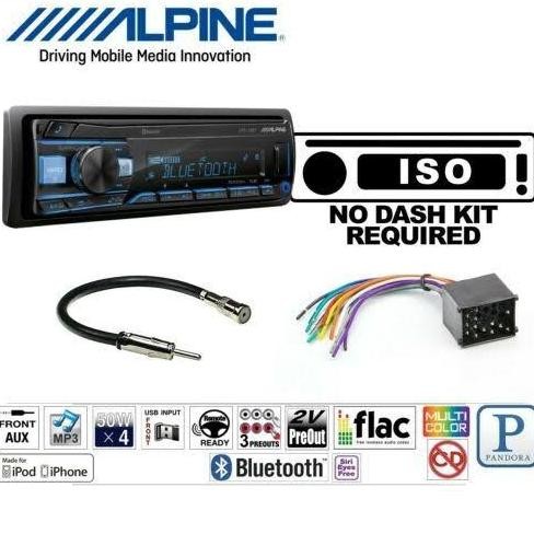 ready  Alpine ute 73ebt /73 ebt / ute73 ebt /head unit single din