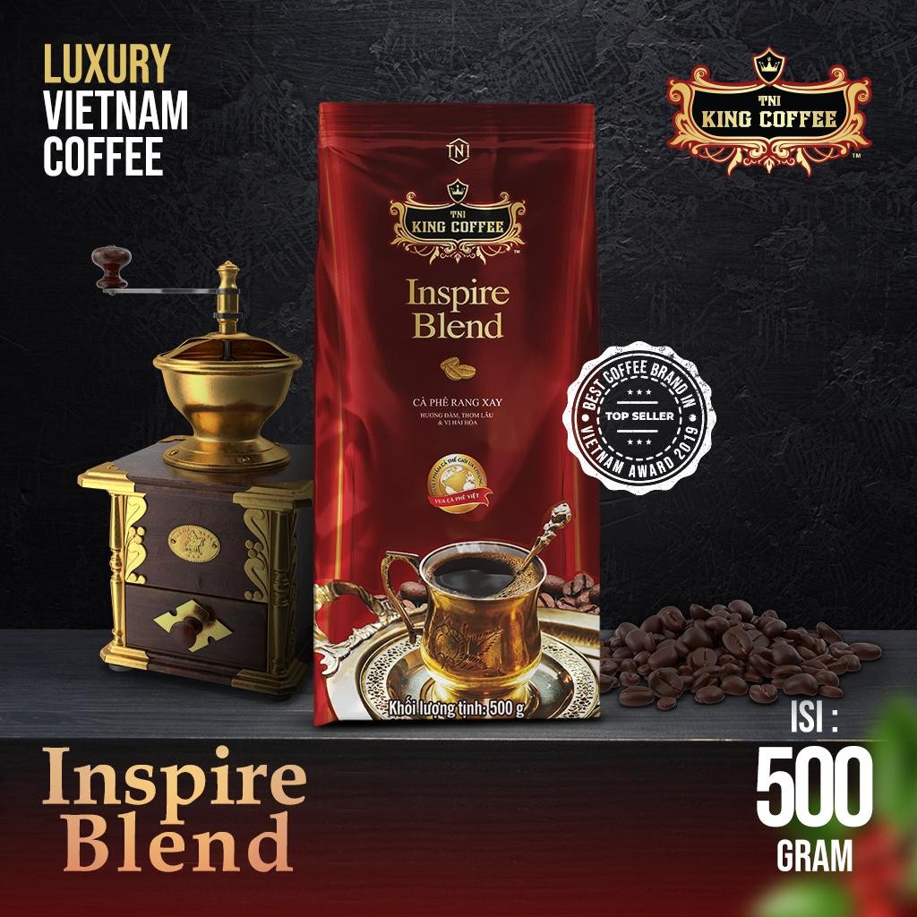 

Kopi Import Vietnam Trung Nguyen King Coffee Blend Series- Inspire Blend Terbaru Best Quality 100% Original
