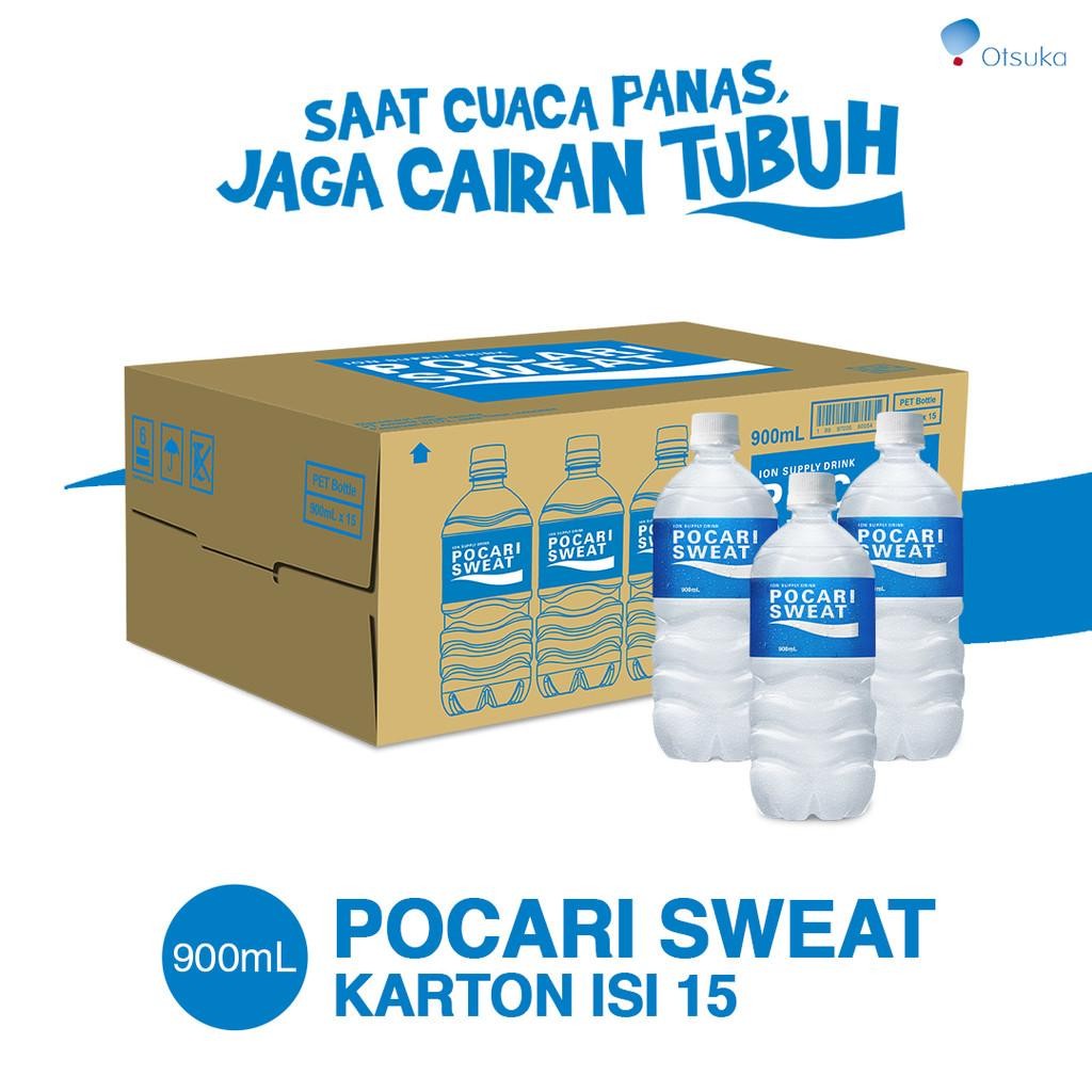 

Pocari Sweat Pet 900Ml - 1 Karton (15 Botol) New Best Quality 100% Original