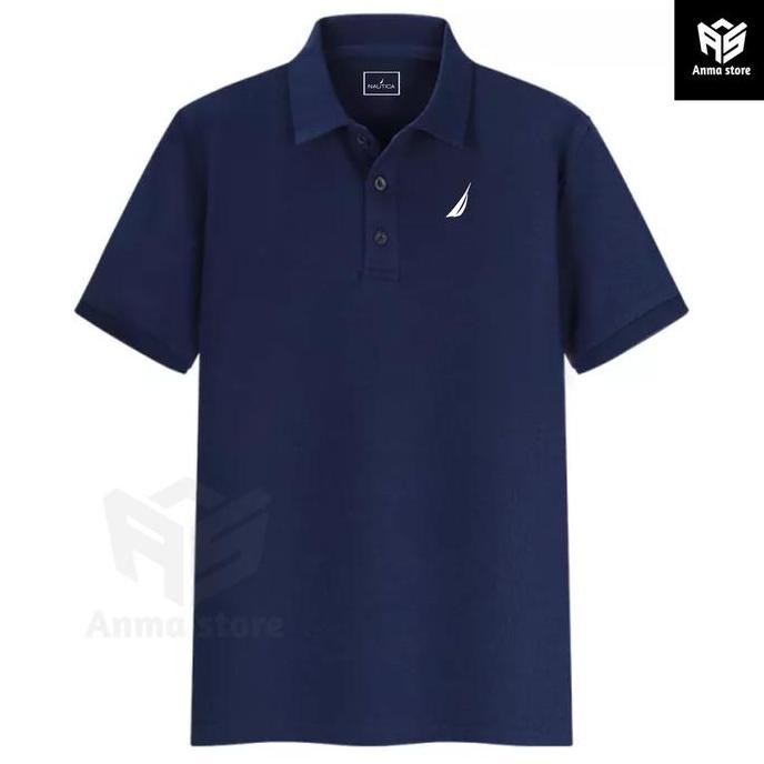 BARU Kaos Polo shirt Kerah Pria Wanita Nautica Competition