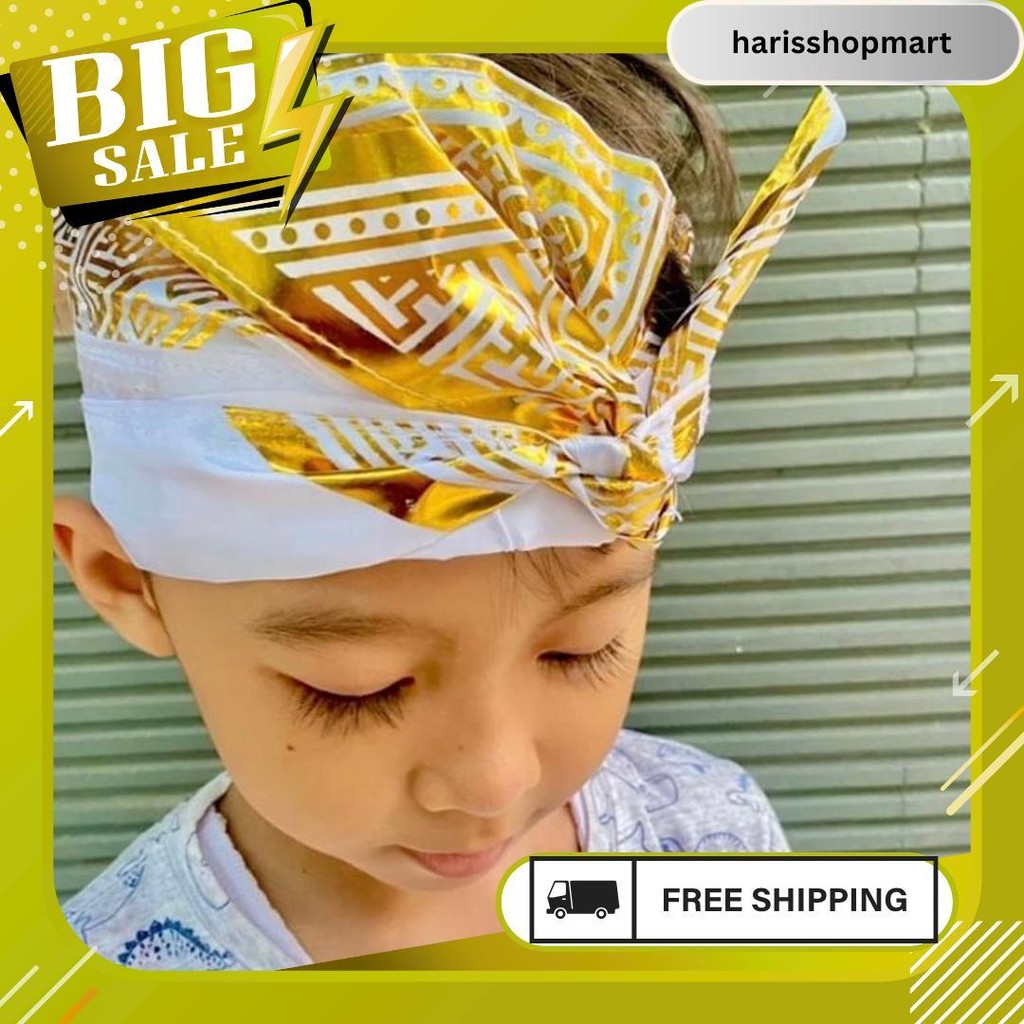 Udeng Bali Murah | Udeng Pria | Udeng Asli Bali | Ikat Kepala | Khas Bali Meledak