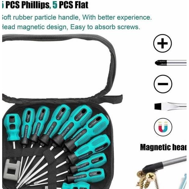 Screwdiver Obeng Set Magnet Obeng Set Reparasi Mata Obeng Skrup