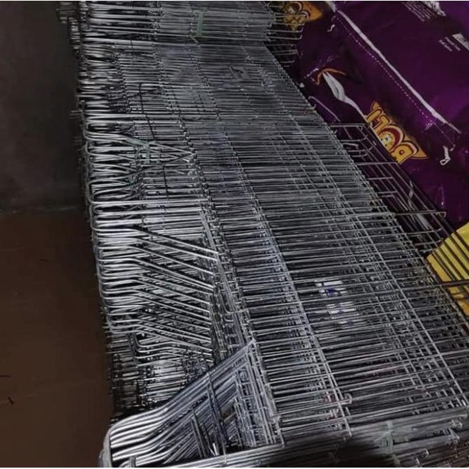 BAK KERAMBA TEMPAT WADAH MANDI BURUNG KACER DAN MURAI BESI STAINLESS