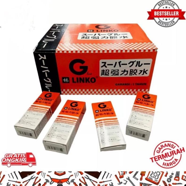 

Promo Lem G Linko Lem Super Lem Korea Lem Cair Lem Super Lengket Lem Setan Berkualitas