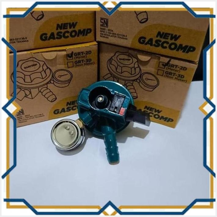 [TBM] REGULATOR KOMPOR GAS GASCOMP GRT 2D - REGULATOR KOMPOR GASCOMP GRT 2D - REGULATOR MUNGIL HANDA