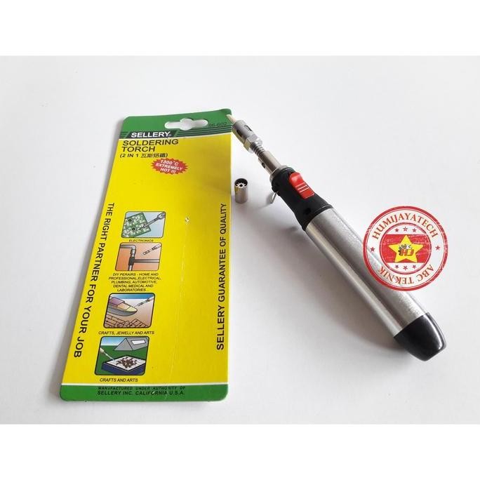 TERLARIS Mini Gas Torch Multifungsi Sellery / Multifungsi Mini Gas Torch