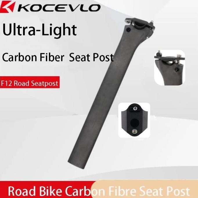 KOCEVLO CARBON AERO SEATPOST ROADBIKE FOR F8 F10 F12 FRAME 340MM 0 / 25 DEGREE ORIGINAL DAN TERPERCA
