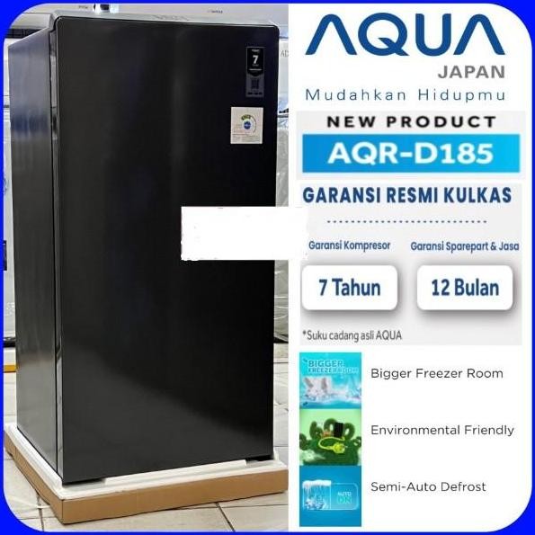Aqua Kulkas / Lemari Es 1 Pintu 150L Aqr-D181 Ds/Ls Promo Garansiresmi