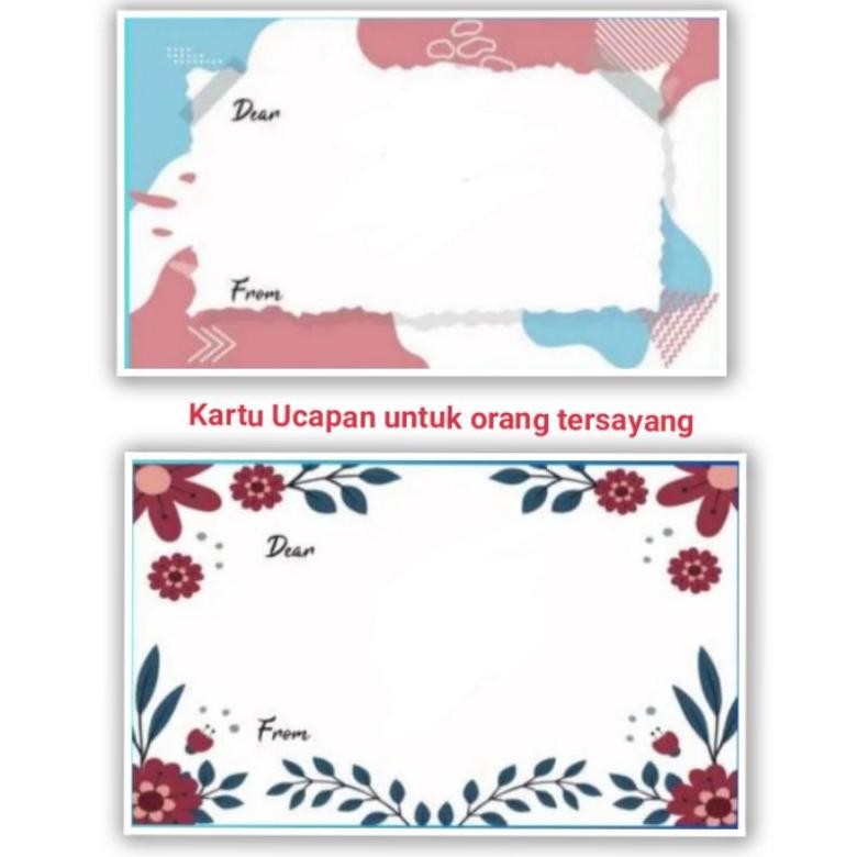 

Berkualitas (Cod)Kartu Ucapan Untuk Orang Spesial Diskon