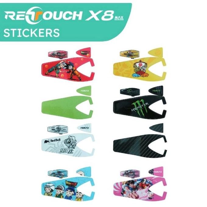 

Stiker Skin Interkom Retouch X8 Max | Stiker untuk Helmet Intercom Retouch X8 Max