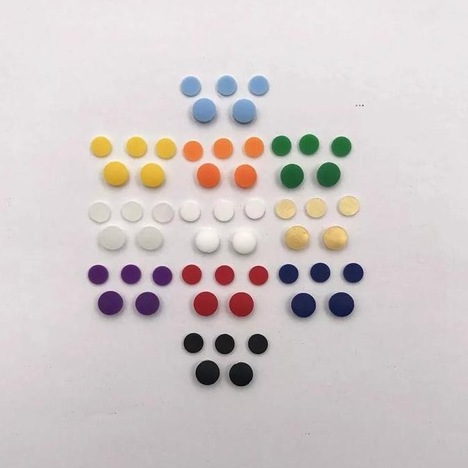 Terlaris Silicone Rubber Button Cover Gba Gbasp Sekrup Penutup Baut Gameboy