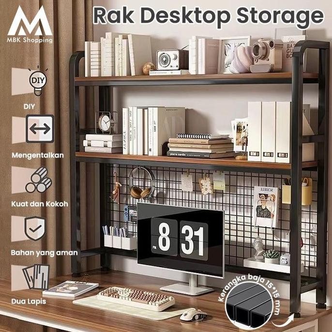 

[SOSHOP] RAK DESKTOP STORAGE RAK BUKU TEMPAT BUKU RAK POLAROID RAK MEJA STATIONERY RAK ORGANIZER DESKTOP DESK ORGANIZER