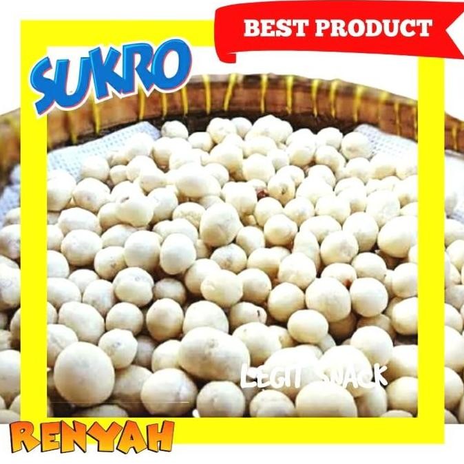

Kacang Sukro 500 Gr / Pilus Putih / Toping Baso Aci Cuanki Bakso Cikur