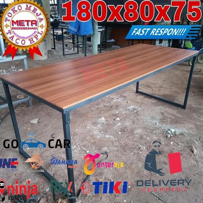 [LAOUT] MEJA MAKAN/BELAJAR/KANTOR LIPAT 180X80