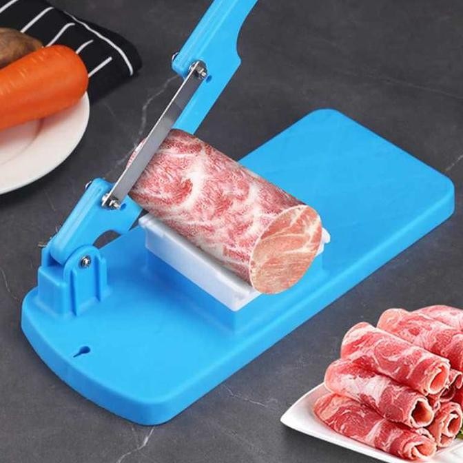

Terlaris Pisau Alat Pemotong Daging Sayur Multifungsi Table Meat Slicer - Ct03