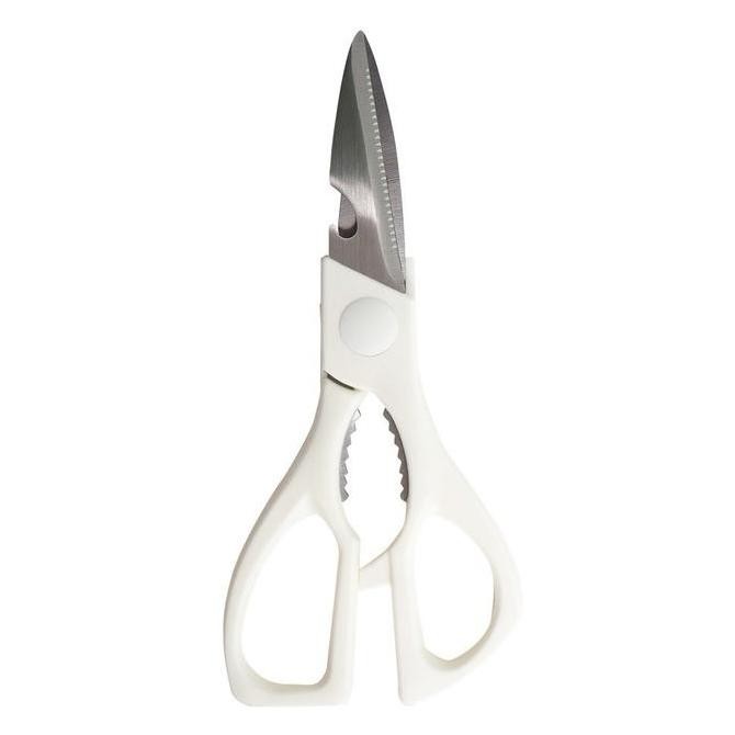 

Terlaris White Kitchen Scissors Gunting Dapur Super Tajam Trinity Made In Japan