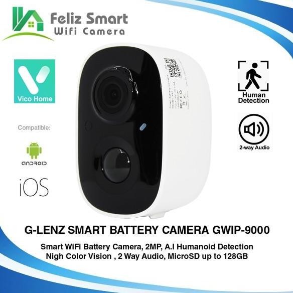 GLENZ SMART IP CAMERA WIFI OUTDOOR CCTV - GWIP 9000
