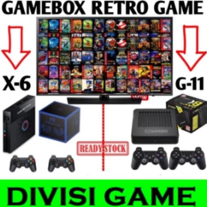 Terlaris X6 Super Game Box Super Game Wireless Game Box Family Retro